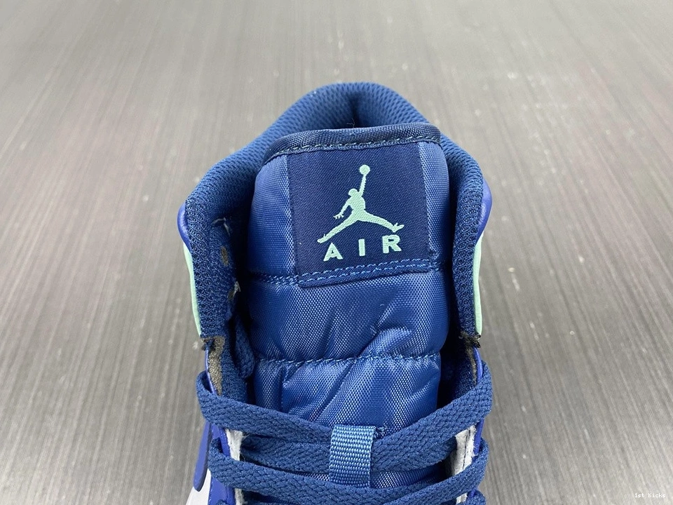 Jordan - Mid 1 Mystic Foam 554724-413 Navy Mint 0325